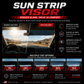 DARKR. SUN STRIP VISOR
