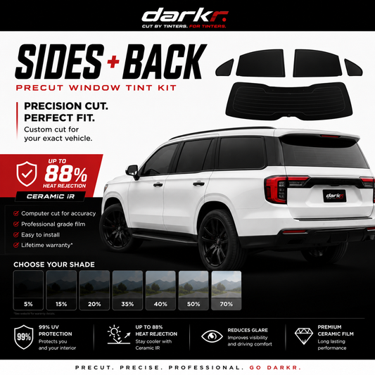 Darkr - Precut Sides and back